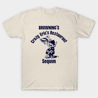 Vintage Browning's Crazy Eric's Restaurant Sequim T-Shirt